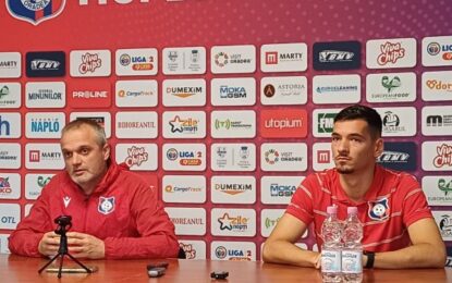 FC Bihor vrea să încheia sezonul cu o victorie în faţa propriului public