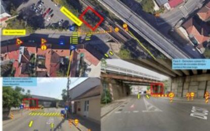 Restricții de circulație temporare pe strada Vágó Iosif