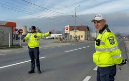 1.875 de persoane au fost legitimate și peste 990 de conducători auto testați pentru alcool sau droguri, în cadrul acțiunilor cu efective mărite, de tip „razie”